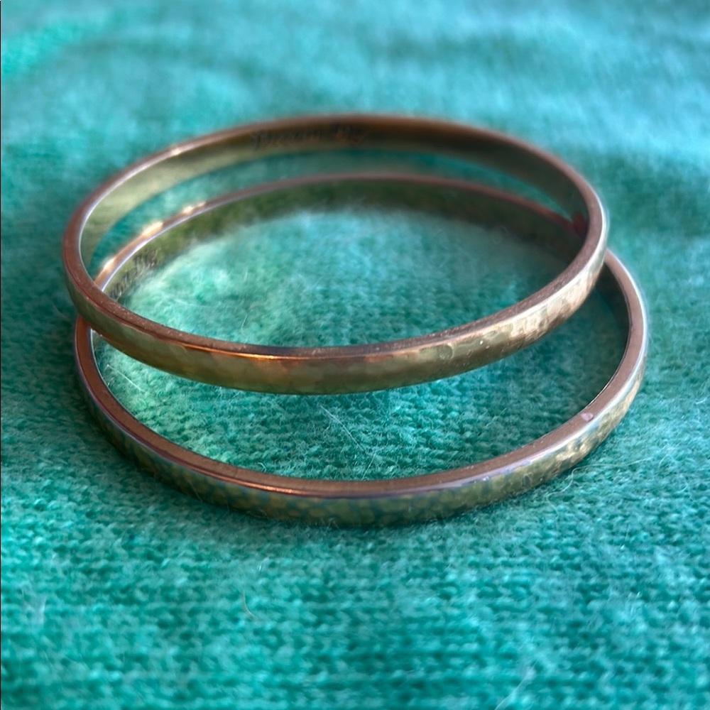 Elegant Gold-Toned Bangles